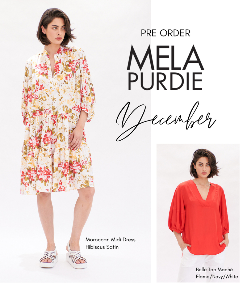 NEW Mela Purdie today